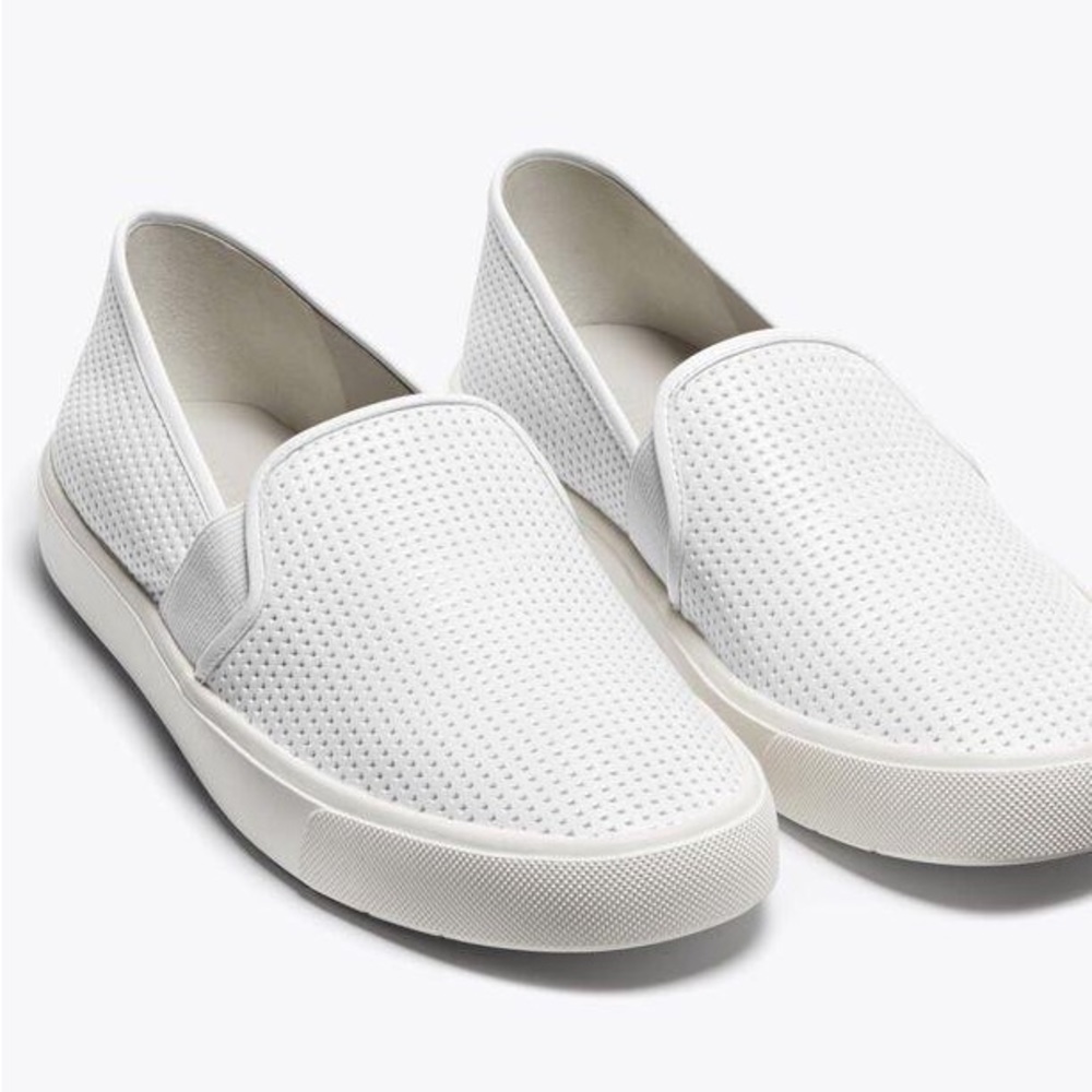 Vince Women’s Blair Slip On Sneakers, size 5.5, White